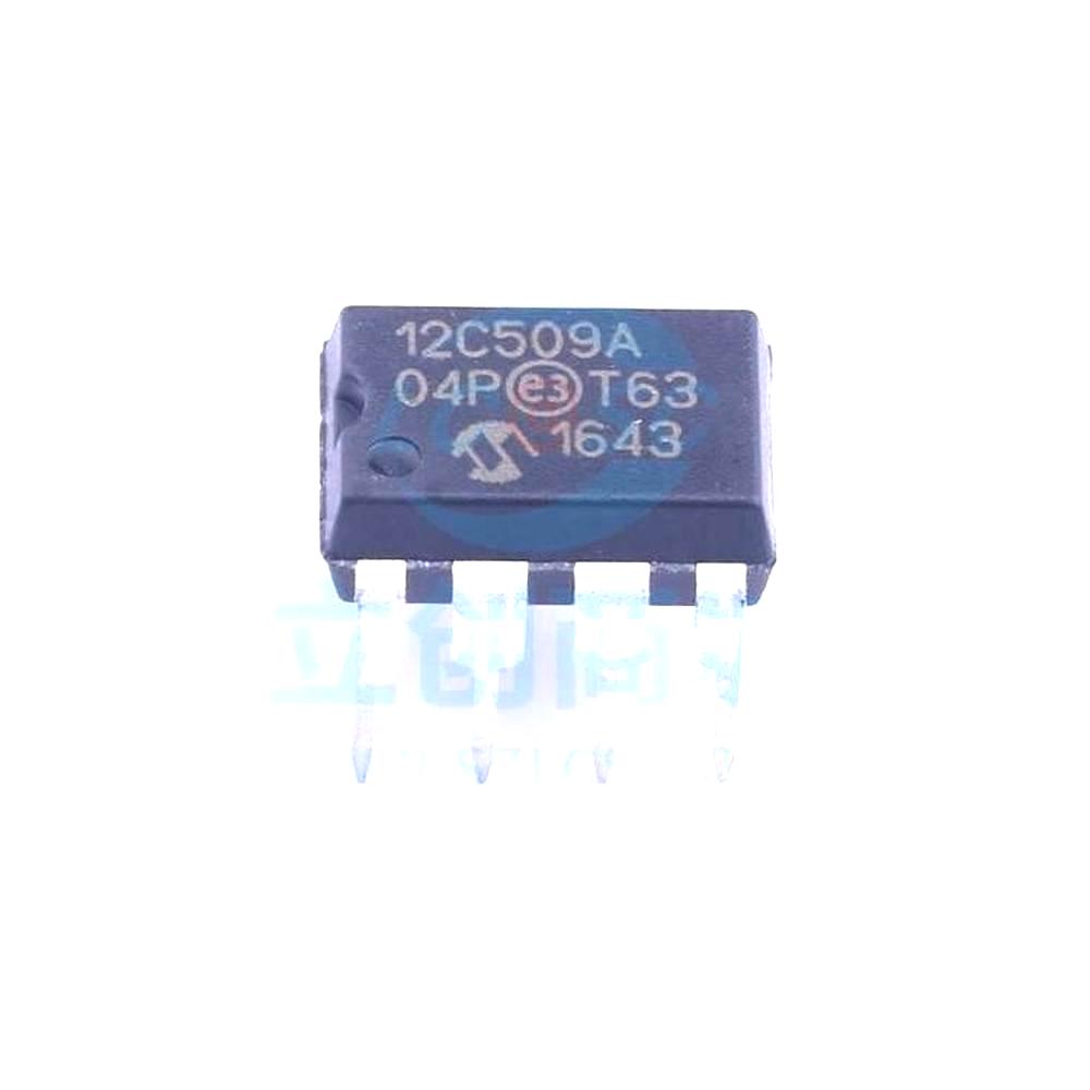 1 Pcs PIC12C509A-04/P DIP-8 8-Bit 4MHz 1.5KB (1K x 12) PIC12C509A-04/P