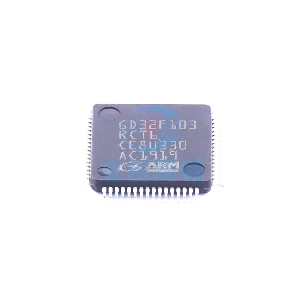1 Pcs Microcontroller (MCU/MPU/SOC) GD32F103RCT6 LQFP-64_10x10x05P GD32F103RCT6