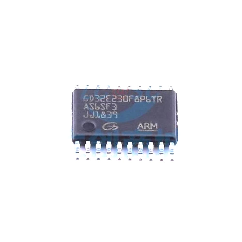1 Pcs Microcontroller (MCU/MPU/SOC) GD32E230F8P6TR TSSOP-20 GD32E230F8P6TR