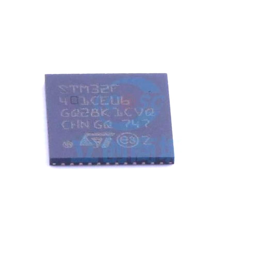 1 Pcs STM32F401CEU6 UFQFPN-48 32-Bit 84MHz 512KB STM32F401CEU6