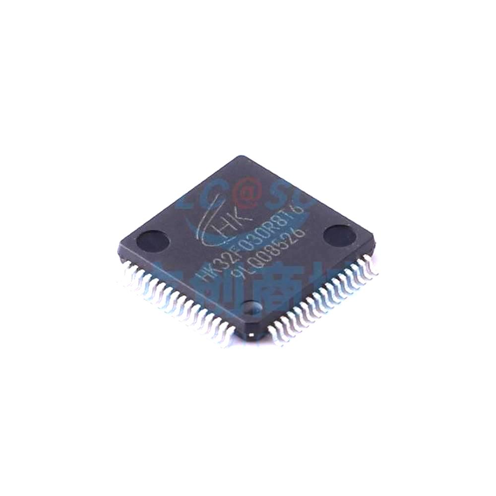 1 Pcs Microcontroller (MCU/MPU/SOC) HK32F030R8T6 LQFP-64 HK32F030R8T6