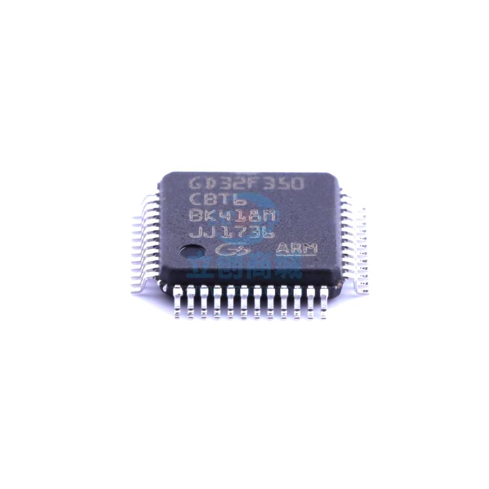 1 Pcs Microcontroller (MCU/MPU/SOC) GD32F350CBT6 LQFP-48_7x7x05P GD32F350CBT6