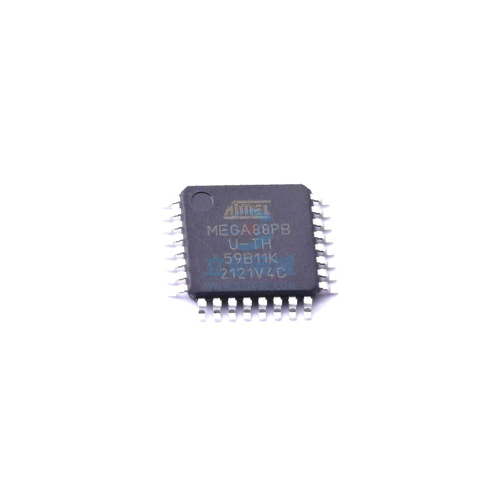 1 Pcs Microcontroller (MCU/MPU/SOC) ATMEGA88PBAU TQFP-32(7x7) ATMEGA88PB-AU