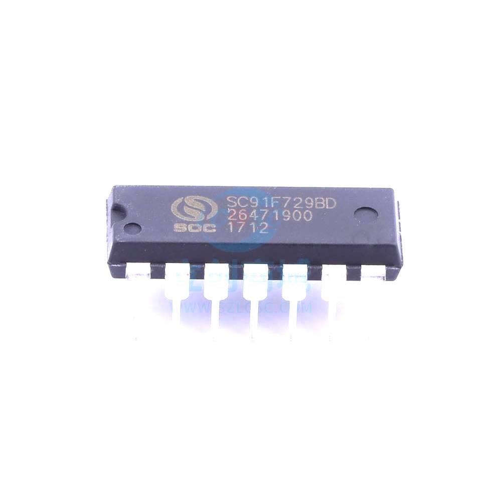 1 Pcs Microcontroller (MCU/MPU/SOC) SC91F729BD14U DIP-14 SC91F729BD14U