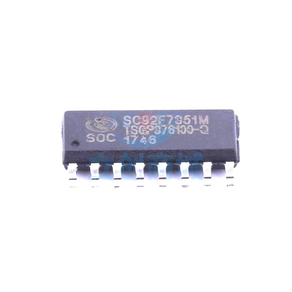 1 Pcs Microcontroller (MCU/MPU/SOC) SC92F7351M16U SOP-16 SC92F7351M16U