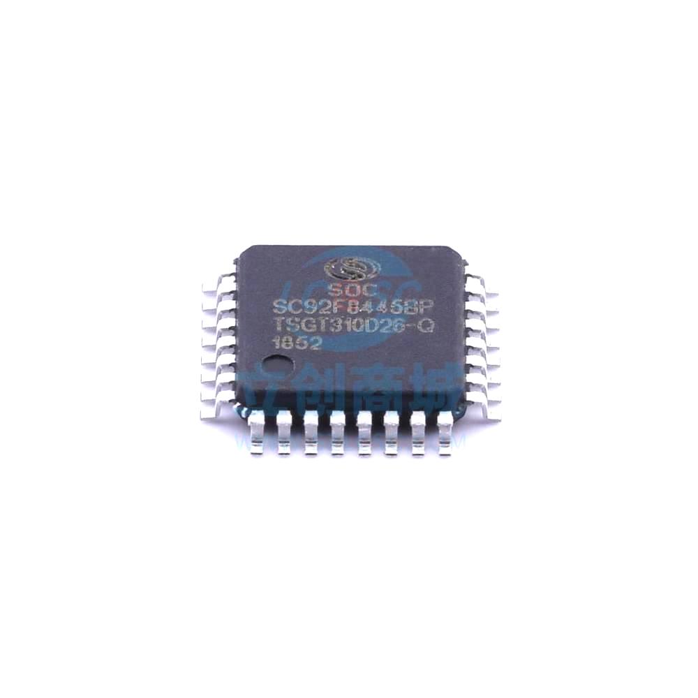 1 Pcs Microcontroller (MCU/MPU/SOC) SC92F8445BP32R LQFP-32 SC92F8445BP32R