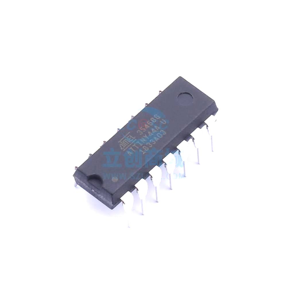 1 Pcs Microcontroller (MCU/MPU/SOC) ATTINY44APU PDIP-14 ATTINY44A-PU