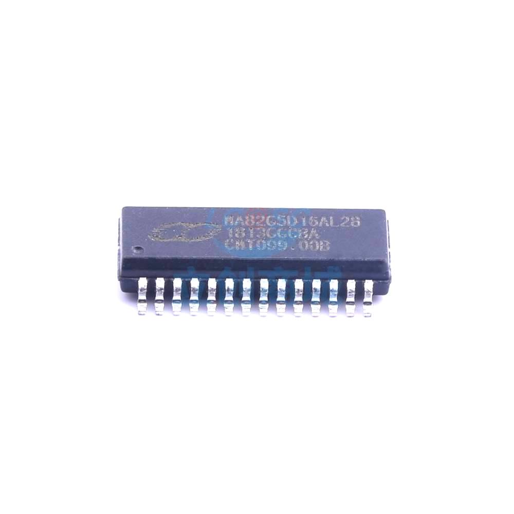1 Pcs Microcontroller (MCU/MPU/SOC) MA82G5D16AL28 SSOP-28_150mil MA82G5D16AL28