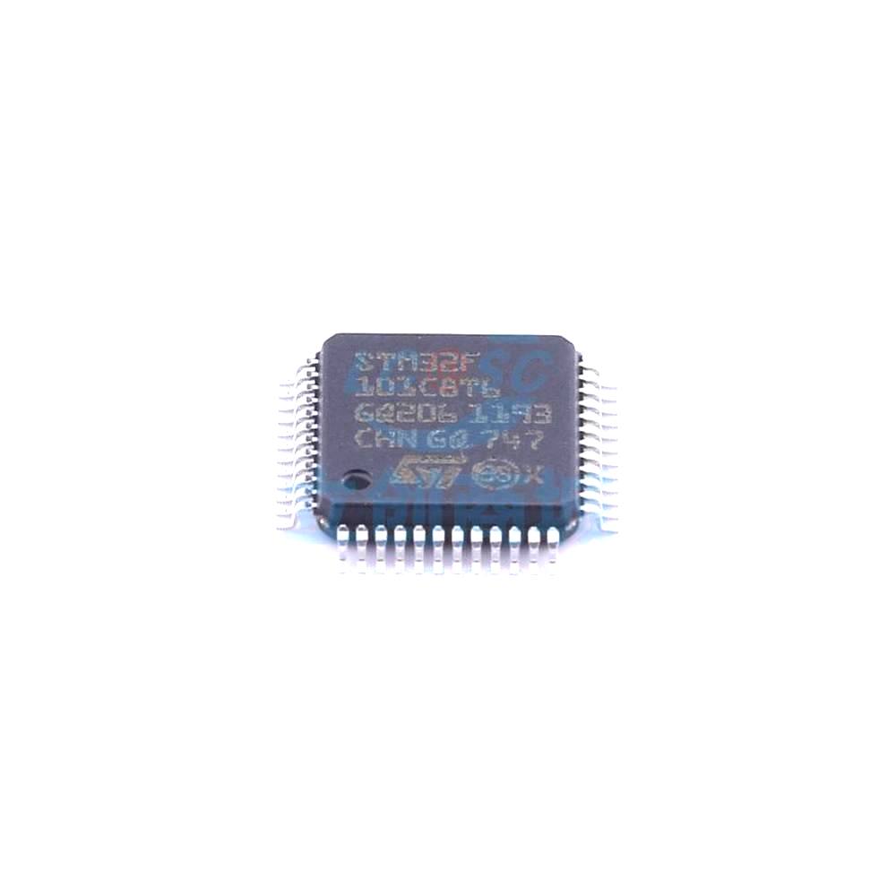 1 Pcs STM32F101C8T6 LQFP-48_7x7x05P 32-Bit 36MHz 64KB STM32F101C8T6