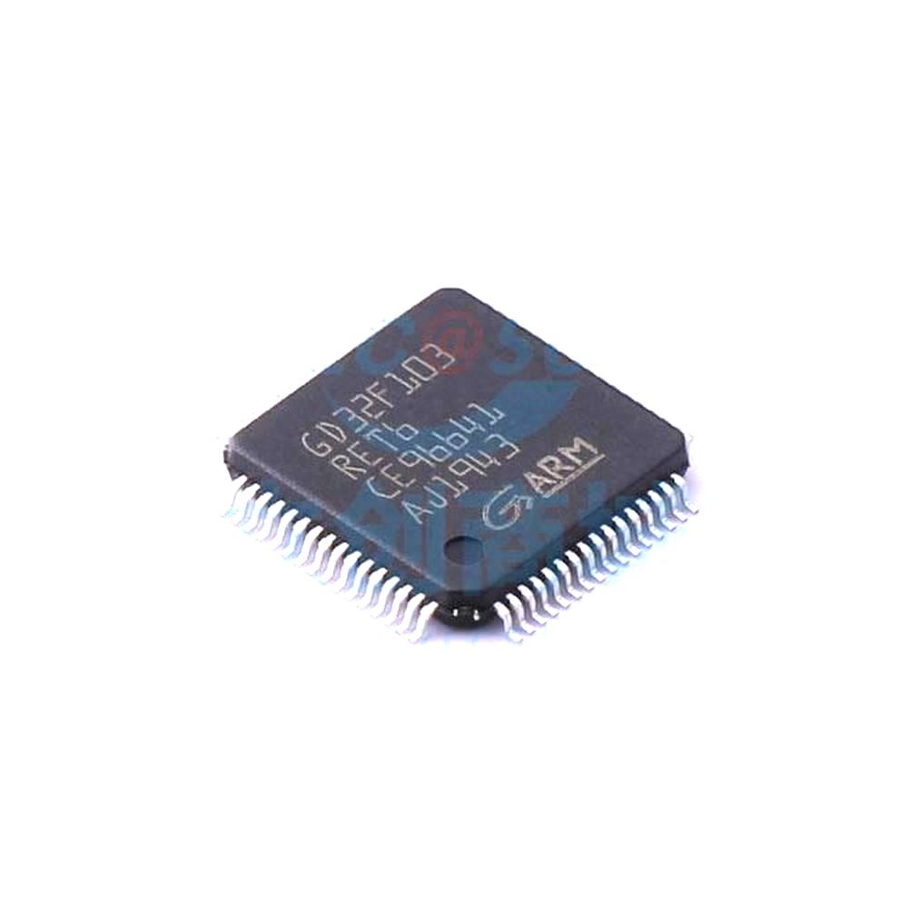 1 Pcs Microcontroller (MCU/MPU/SOC) GD32F103RET6 LQFP-64_10x10x05P GD32F103RET6