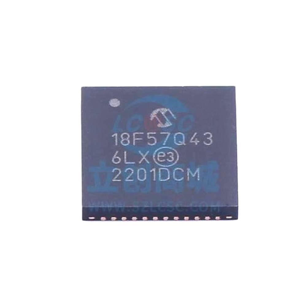 1 Pcs PIC18F57Q43I/6LX VQFN-48(6x6) PIC18F57Q43-I/6LX