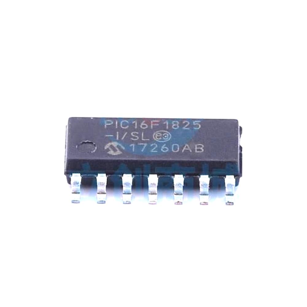1 Pcs PIC16F1825-I/SL SOIC-14_150mil 8-Bit 32MHz 14KB (8K x 14) PIC16F1825-I/SL