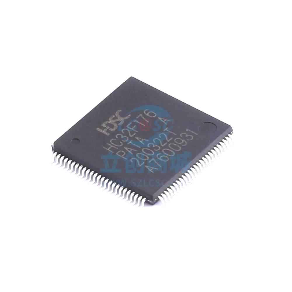 1 Pcs Microcontroller (MCU/MPU/SOC) HC32F176PATA-LQFP100 LQFP-100 HC32F176PATA-LQFP100