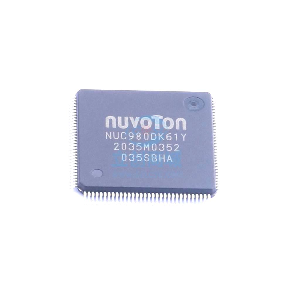 1 Pcs Microcontroller (MCU/MPU/SOC) NUC980DK61Y LQFP-128 NUC980DK61Y