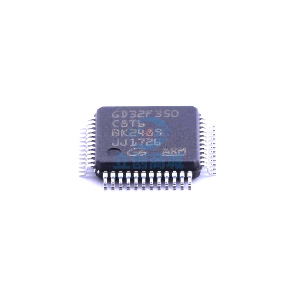 1 Pcs Microcontroller (MCU/MPU/SOC) GD32F350C8T6 LQFP-48_7x7x05P GD32F350C8T6