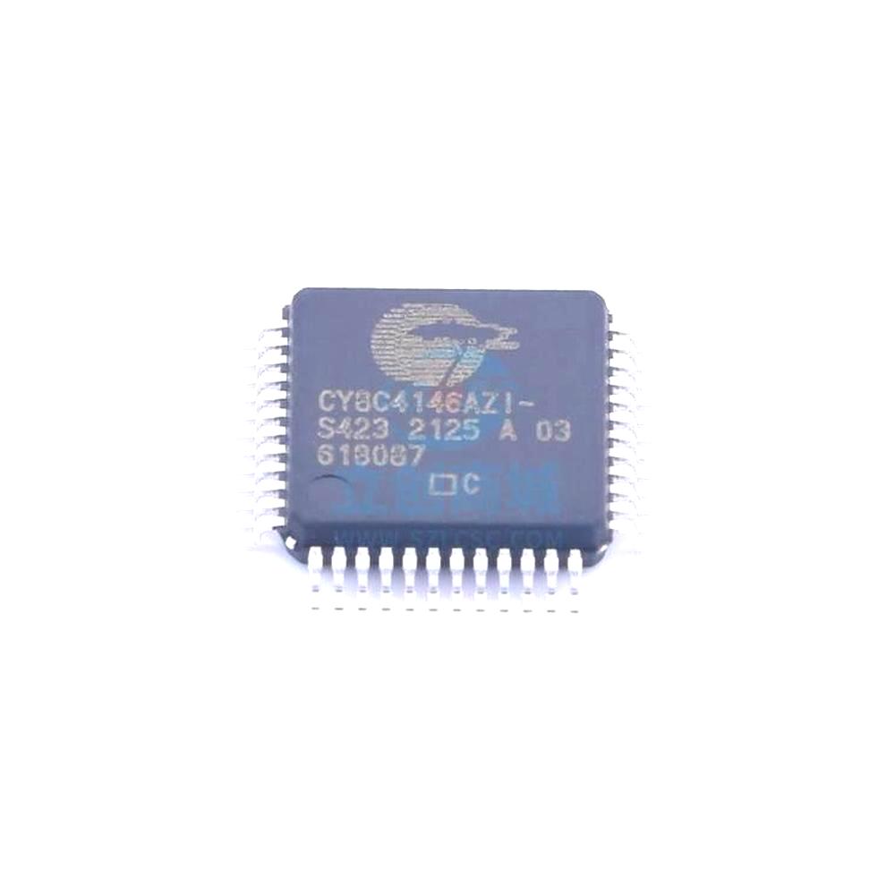 1 Pcs Microcontroller (MCU/MPU/SOC) CY8C4146AZI-S423 TQFP-48 CY8C4146AZI-S423