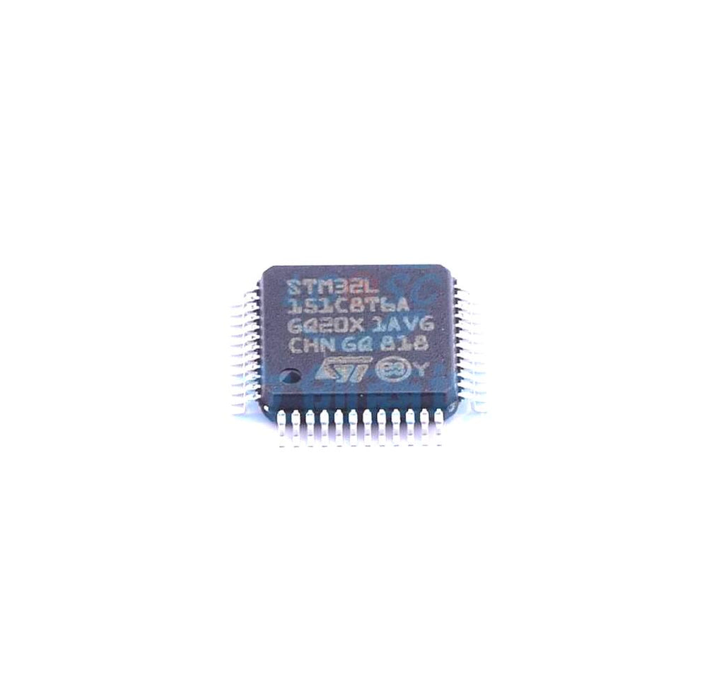 1 Pcs STM32L151C8T6A LQFP-48_7x7x05P 32-Bit 32MHz 64KB STM32L151C8T6A
