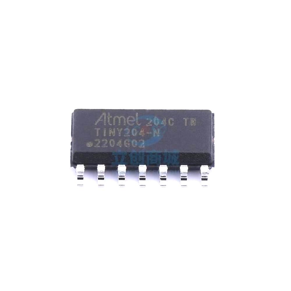 1 Pcs Microcontroller (MCU/MPU/SOC) ATTINY204SSNR SOIC-14 ATTINY204-SSNR