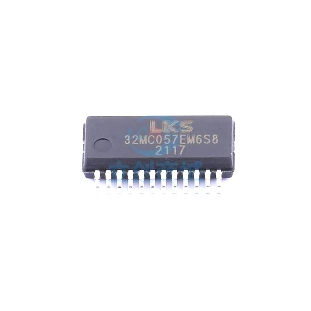 1 Pcs Microcontroller (MCU/MPU/SOC) LKS32MC057EM6S8 SSOP-24 LKS32MC057EM6S8