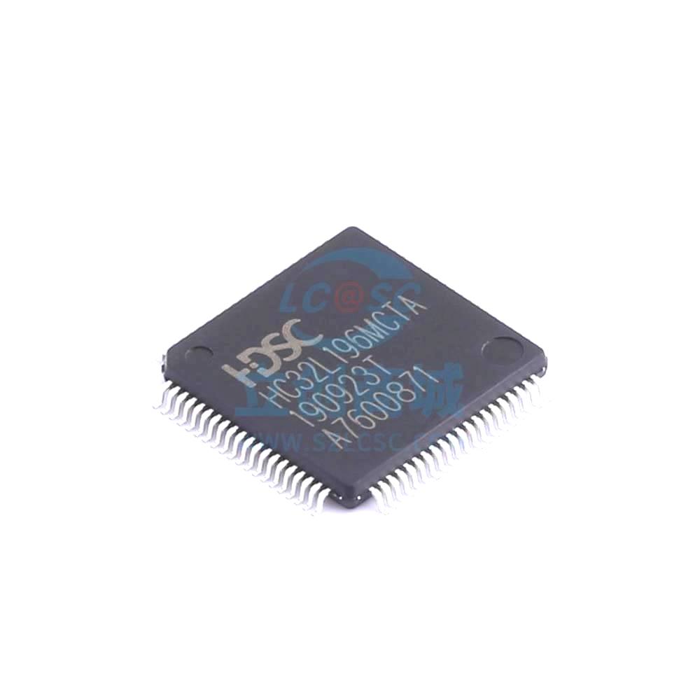 1 Pcs Microcontroller (MCU/MPU/SOC) HC32L196MCTA-LQFP80 LQFP-80 HC32L196MCTA-LQFP80