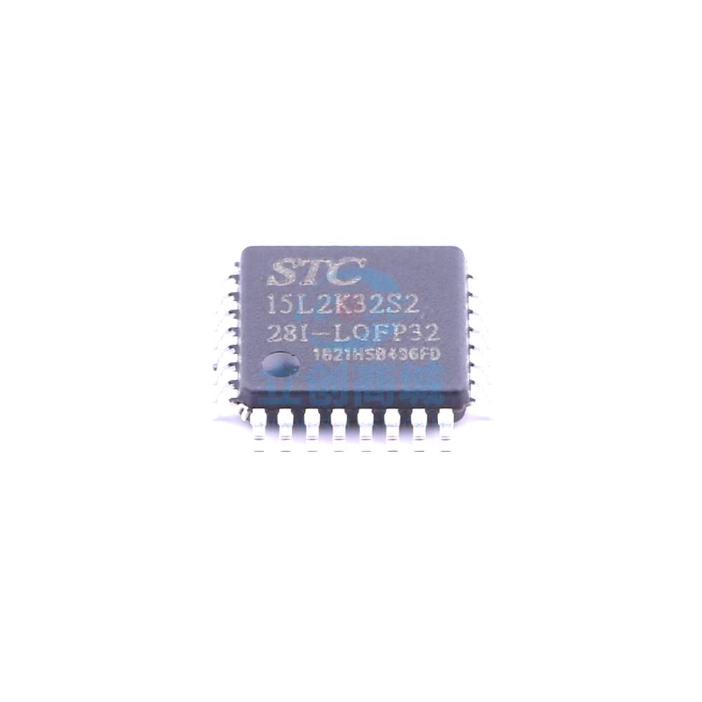 1 Pcs Microcontroller (MCU/MPU/SOC) STC15L2K32S2-28I-LQFP32 LQFP-32_7x7x08P STC15L2K32S2-28I-LQFP32