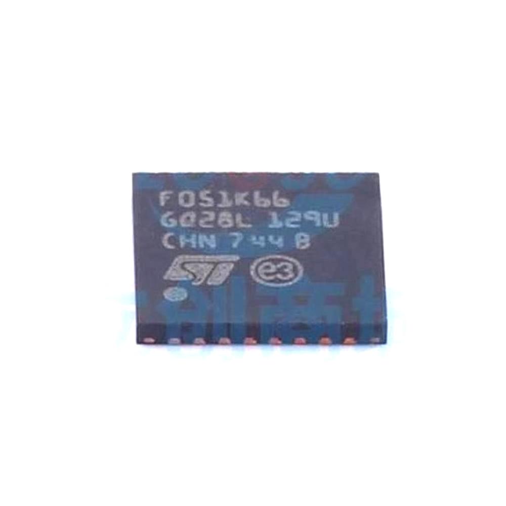 1 Pcs STM32F051K6U6 HVQFN-32(5x5) 32-Bit 48MHz 32kB STM32F051K6U6