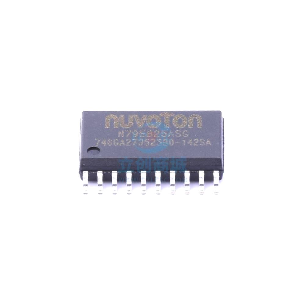 1 Pcs Microcontroller (MCU/MPU/SOC) N79E825ASG SOIC-20_300mil N79E825ASG