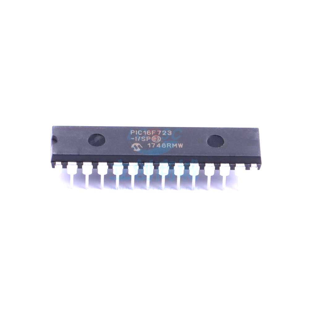 1 Pcs PIC16F723-I/SP SPDIP-28 8 20MHz 7KB (4K x 14) PIC16F723-I/SP