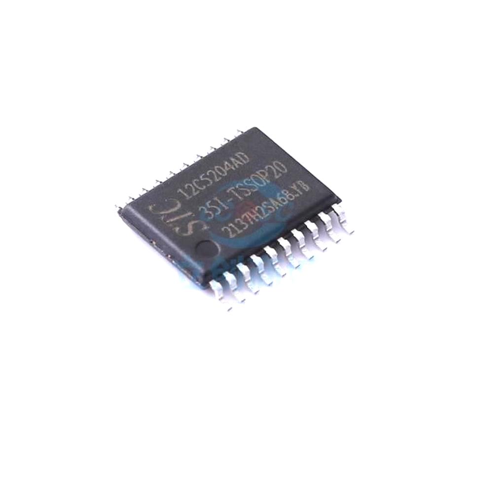1 Pcs Microcontroller (MCU/MPU/SOC) STC12C5204AD-35I-TSSOP20 TSSOP-20 STC12C5204AD-35I-TSSOP20