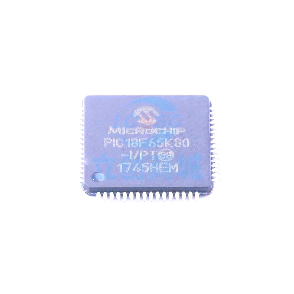 1 Pcs PIC18F65K80-I/PT TQFP-64 - PIC18F65K80-I/PT