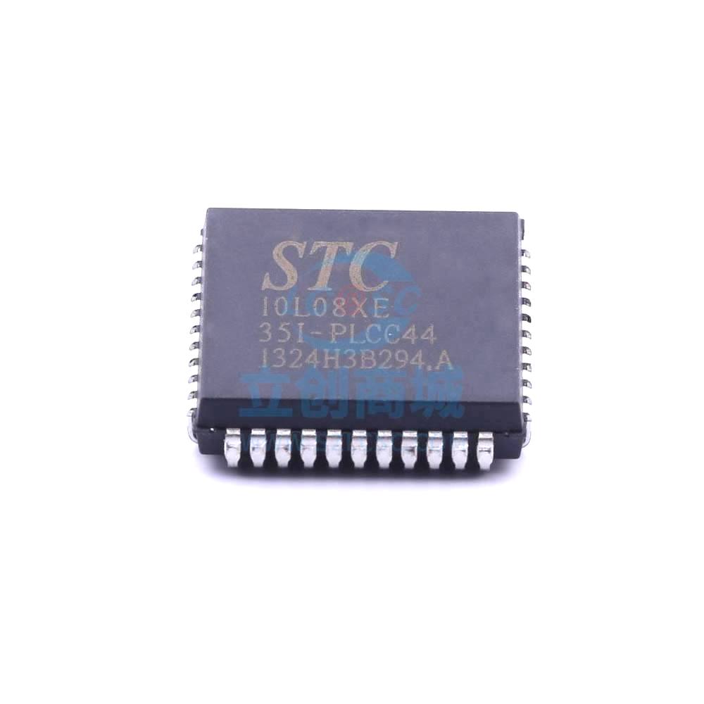 1 Pcs Microcontroller (MCU/MPU/SOC) STC10L08XE PLCC-44 STC10L08XE