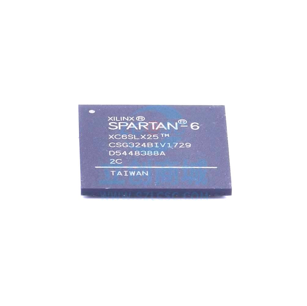 1 Pcs Programmable Logic Device (CPLD/FPGA) XC6SLX25-2CSG324C BGA-324 XC6SLX25-2CSG324C