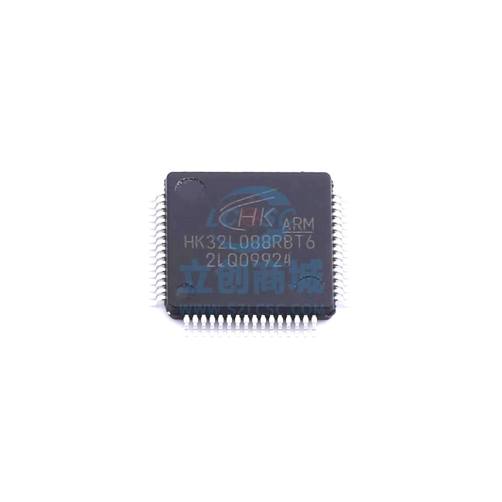 1 Pcs Microcontroller (MCU/MPU/SOC) HK32L088RBT6 LQFP64 HK32L088RBT6