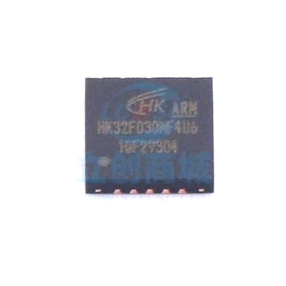 1 Pcs Microcontroller (MCU/MPU/SOC) HK32F030MF4U6 QFN20 HK32F030MF4U6