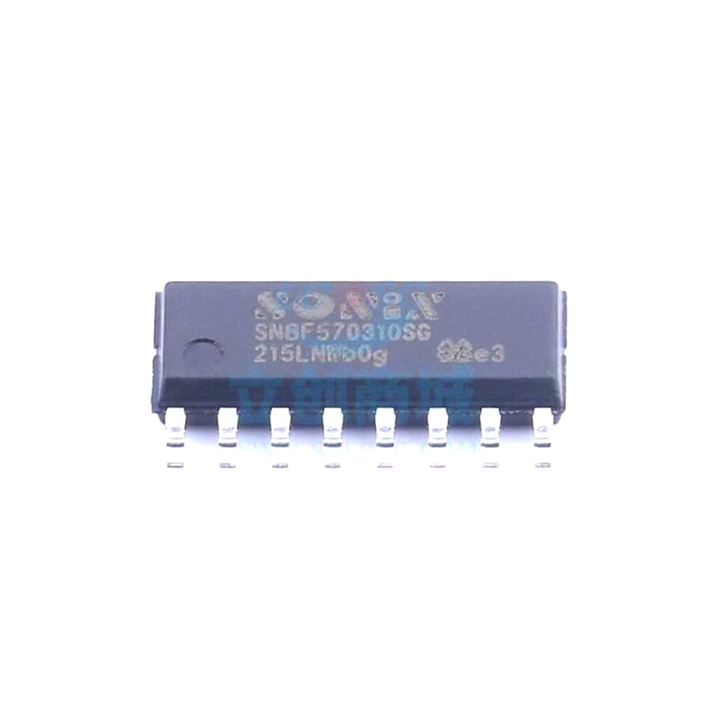 1 Pcs Microcontroller (MCU/MPU/SOC) SN8F570310SG SOP16 SN8F570310SG