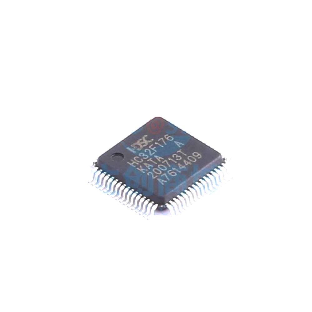 1 Pcs Microcontroller (MCU/MPU/SOC) HC32F176KATA-LQ64 LQFP-64(7x7) HC32F176KATA-LQ64