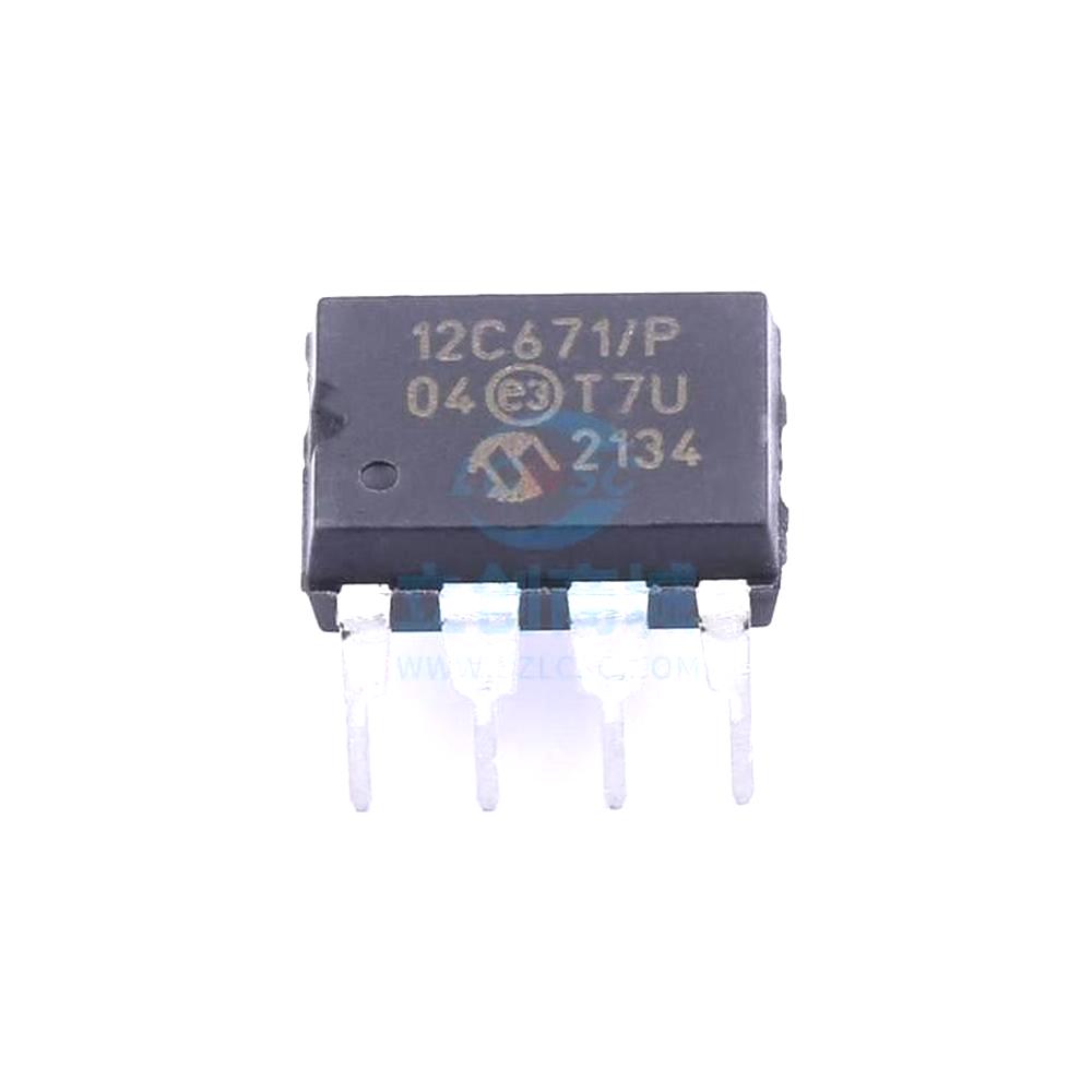 1 Pcs Microcontroller (MCU/MPU/SOC) PIC12C671-04/P PDIP-8 PIC12C671-04/P