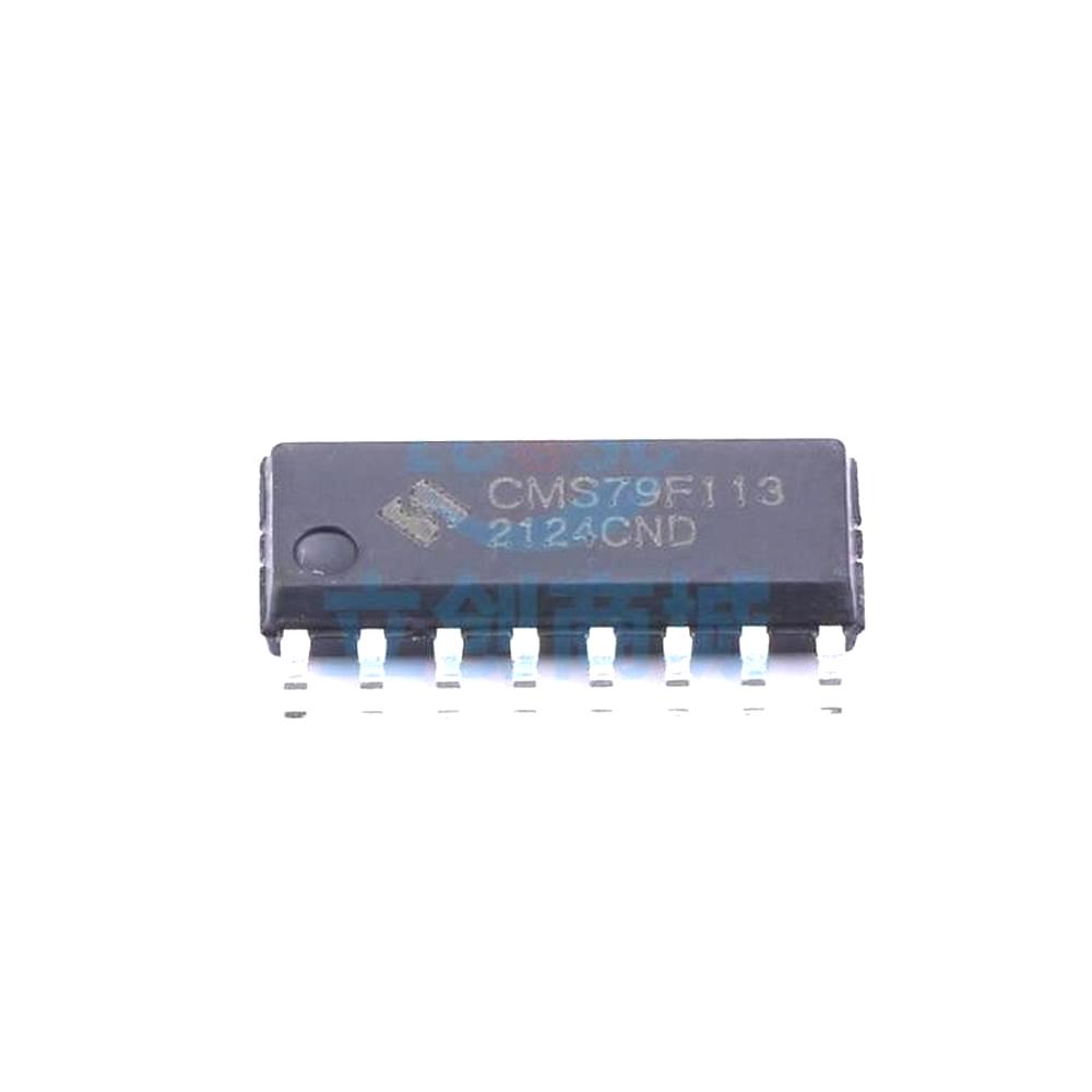 1 Pcs Microcontroller (MCU/MPU/SOC) CMS79F113 SOP-16 CMS79F113