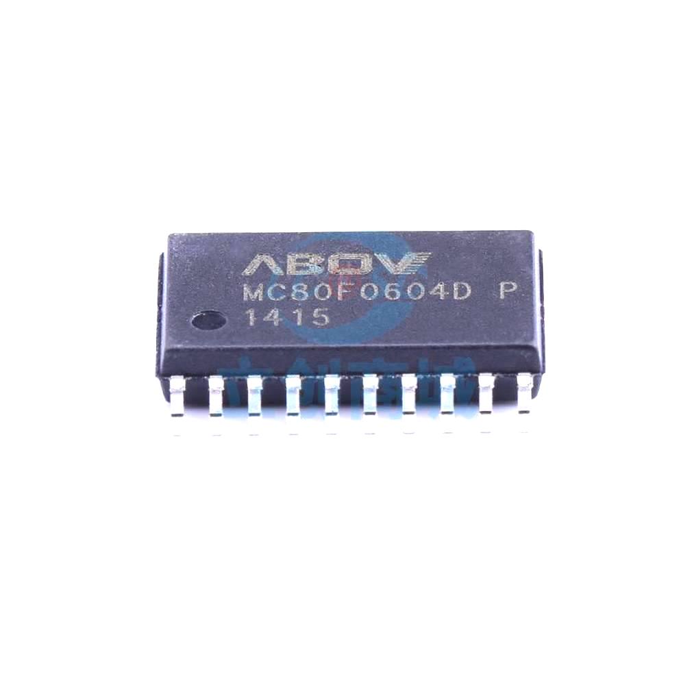 1 Pcs Microcontroller (MCU/MPU/SOC) MC80F0604 SOP-20_300mil MC80F0604