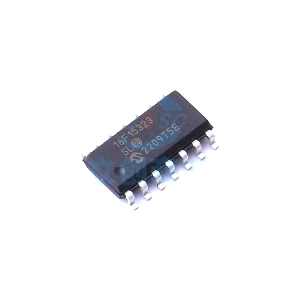 1 Pcs Microcontroller (MCU/MPU/SOC) Full-Featured8/14-PinMicrocontrollers SOIC-14 PIC16F15323-I/SL