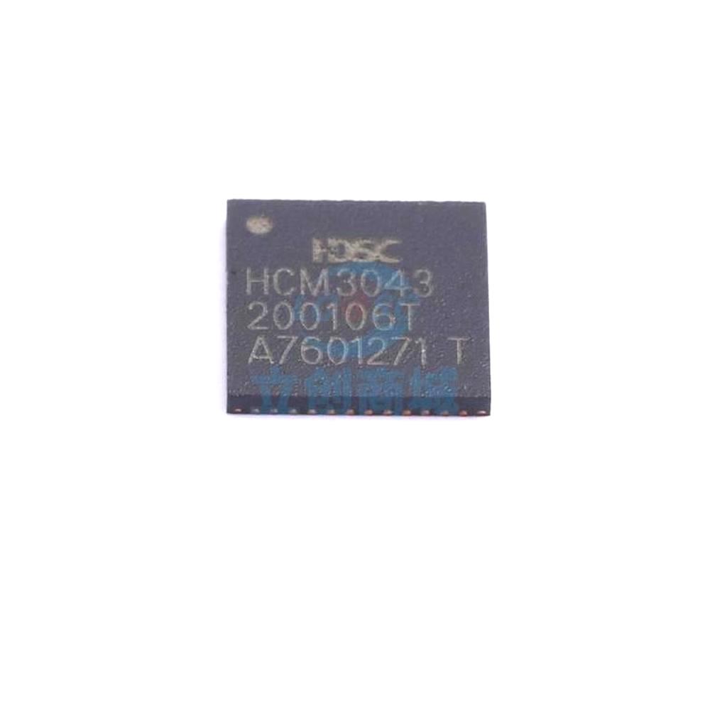 1 Pcs Microcontroller (MCU/MPU/SOC) HCM3043-QFN48 QFN-48 HCM3043-QFN48