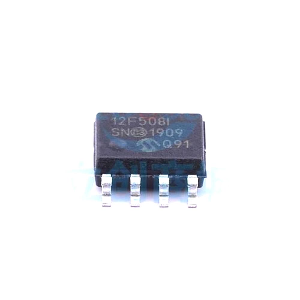 1 Pcs PIC12F508-I/SN SOIC-8_150mil 8-Bit 4MHz 768Bytes (512 x 12) PIC12F508-I/SN
