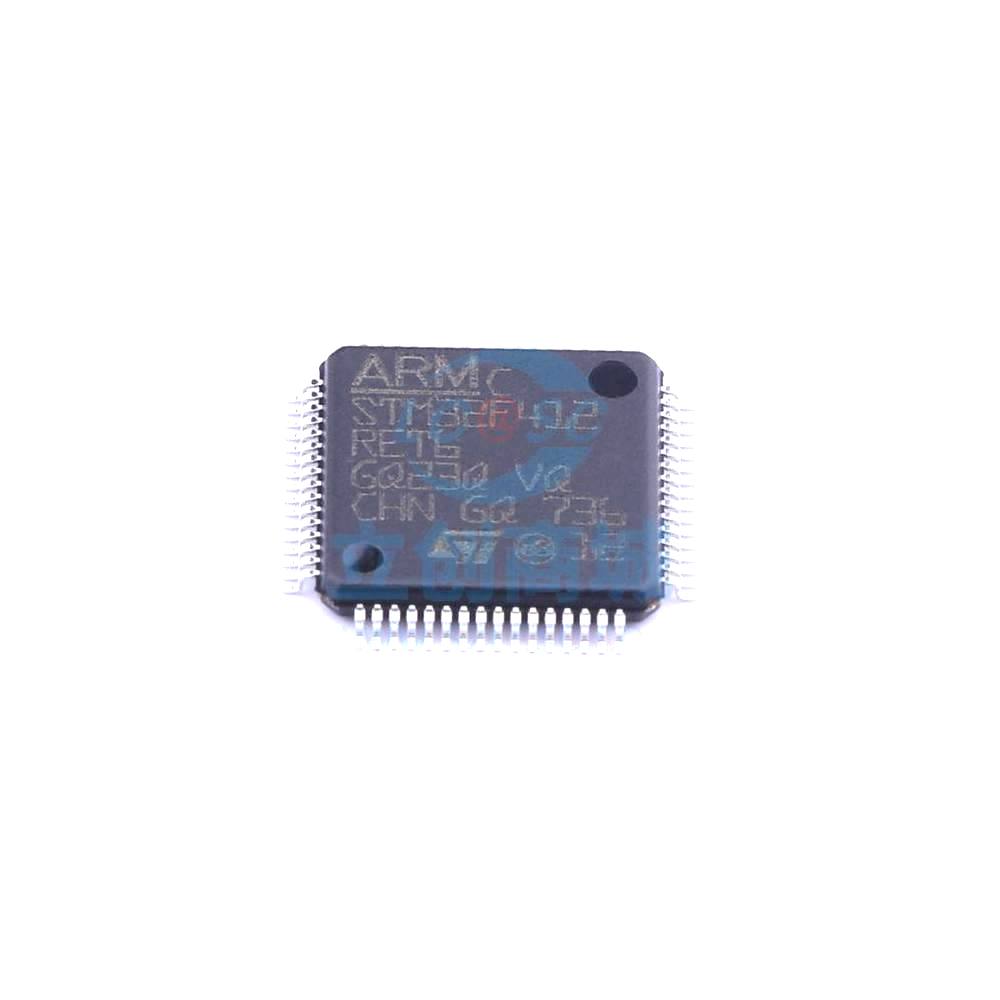 1 Pcs STM32F412RET6 LQFP-64_10x10x05P 32-Bit 100MHz 512KB STM32F412RET6