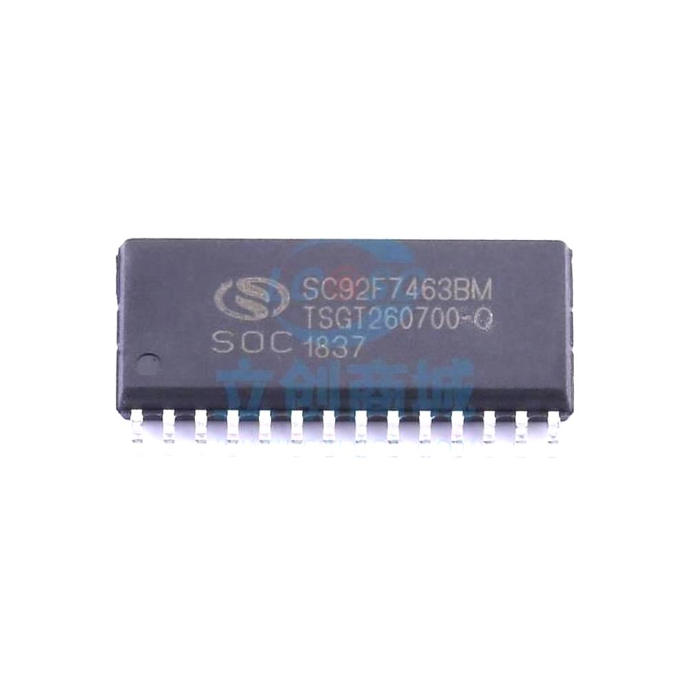 1 Pcs Microcontroller (MCU/MPU/SOC) SC92F7463BM28U SOP-28L SC92F7463BM28U