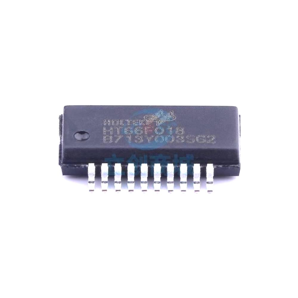 1 Pcs Microcontroller (MCU/MPU/SOC) HT66F018 SSOP-20_150mil HT66F018