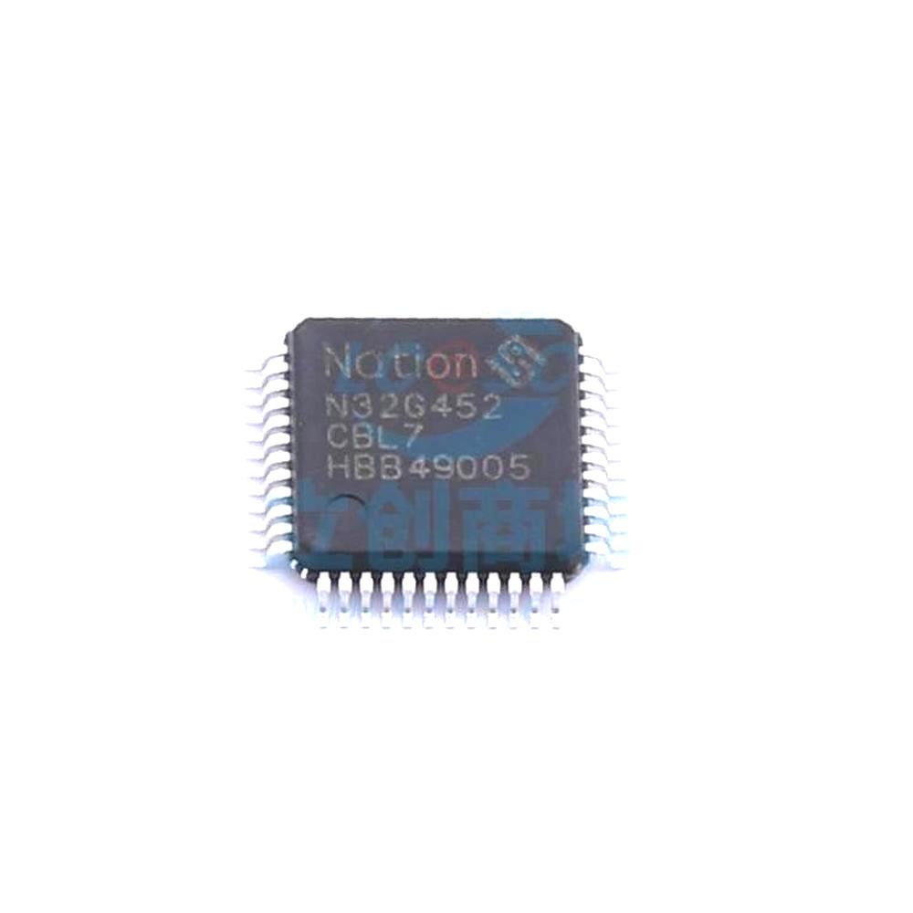 1 Pcs Microcontroller (MCU/MPU/SOC) N32G452CBL7 LQFP-48 N32G452CBL7