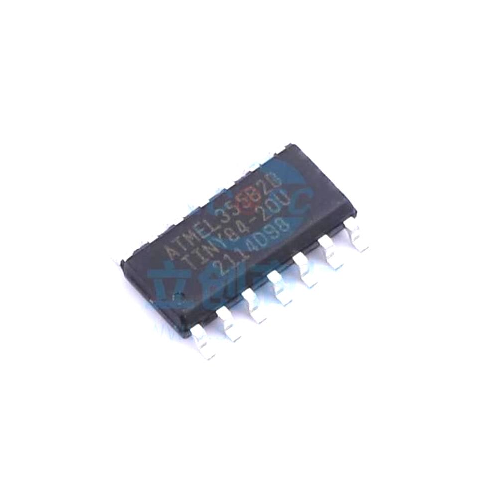 1 Pcs Microcontroller (MCU/MPU/SOC) ATTINY8420SSU SOIC-14 ATTINY84-20SSU