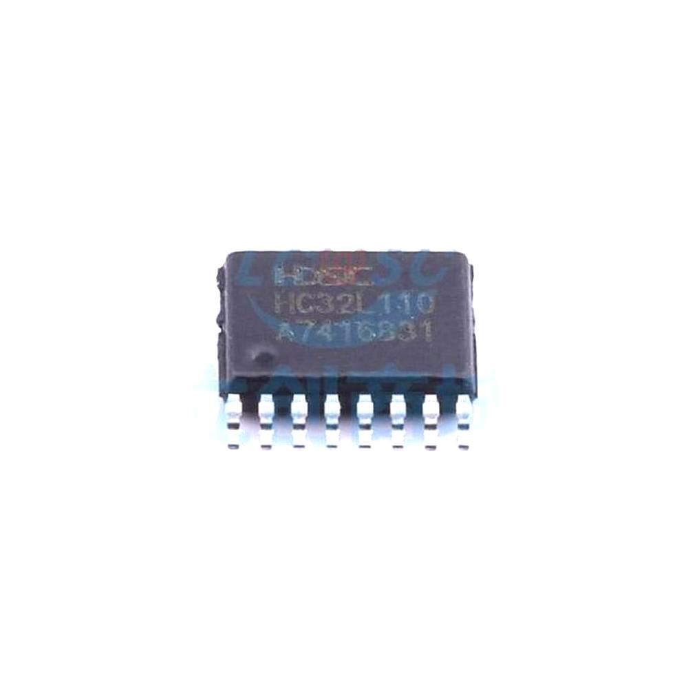 1 Pcs Single chip microcomputer (MCU/MPU/SOC) ARMCortex-M0+ core wide voltage 1.8-5.5V4KBRAM32KBFlash TSSOP-16 HC32L110B6PA