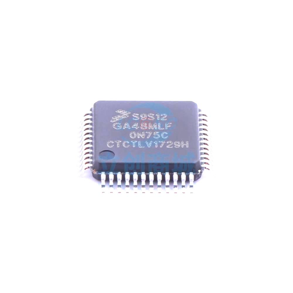 1 Pcs S9S12GA48F0MLF LQFP-48_7x7x05P 16-Bit 25MHz 48KB S9S12GA48F0MLF
