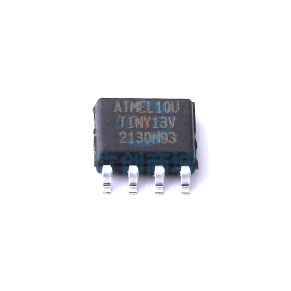 1 Pcs Microcontroller (MCU/MPU/SOC) ATTINY13V10SSUR SOIC-8 ATTINY13V-10SSUR